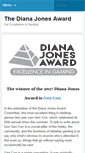 Mobile Screenshot of dianajonesaward.org