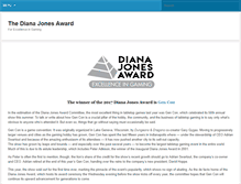 Tablet Screenshot of dianajonesaward.org